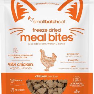 Cat Food, Shelf Stable Food Bites, Chicken Recipe 10oz Bag