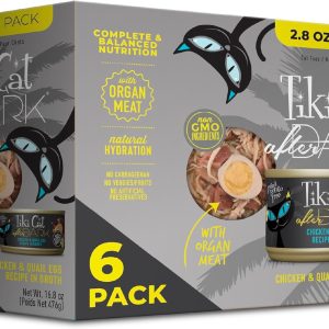 Tiki Cat After Dark Whole Foods Chicken 2.8 oz. Can (6 Count