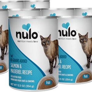 Mackerel Recipe Pate Wet Canned Cat Food, 12.5 Ounce (Pack of 12)