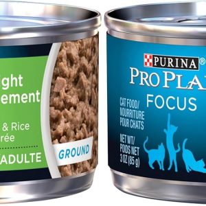 Wet Cat Food,Specialized Weight Management Turkey  3 oz .Cans,(Pack of 48)