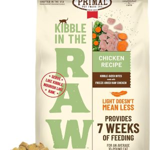 Cat Food, Chicken, Scoop & Serve, Made with Raw Protein 64 Ounce (4 lb) Bag