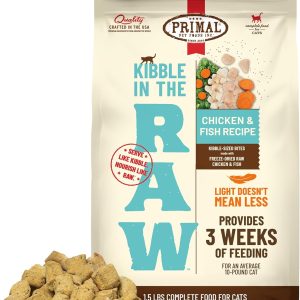 Cat Food, Chicken & Fish, Scoop & Serve 24 Ounce (1.5 lb) Bag