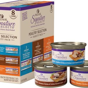 Adult Wet Cat Food, Natural, Protein 2.8 Ounce, 8 Pack