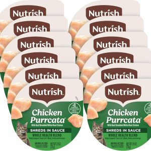 Blend with Real Shredded White Meat Chicken in Sauce, 2.8 oz. Cup, Pack of 12